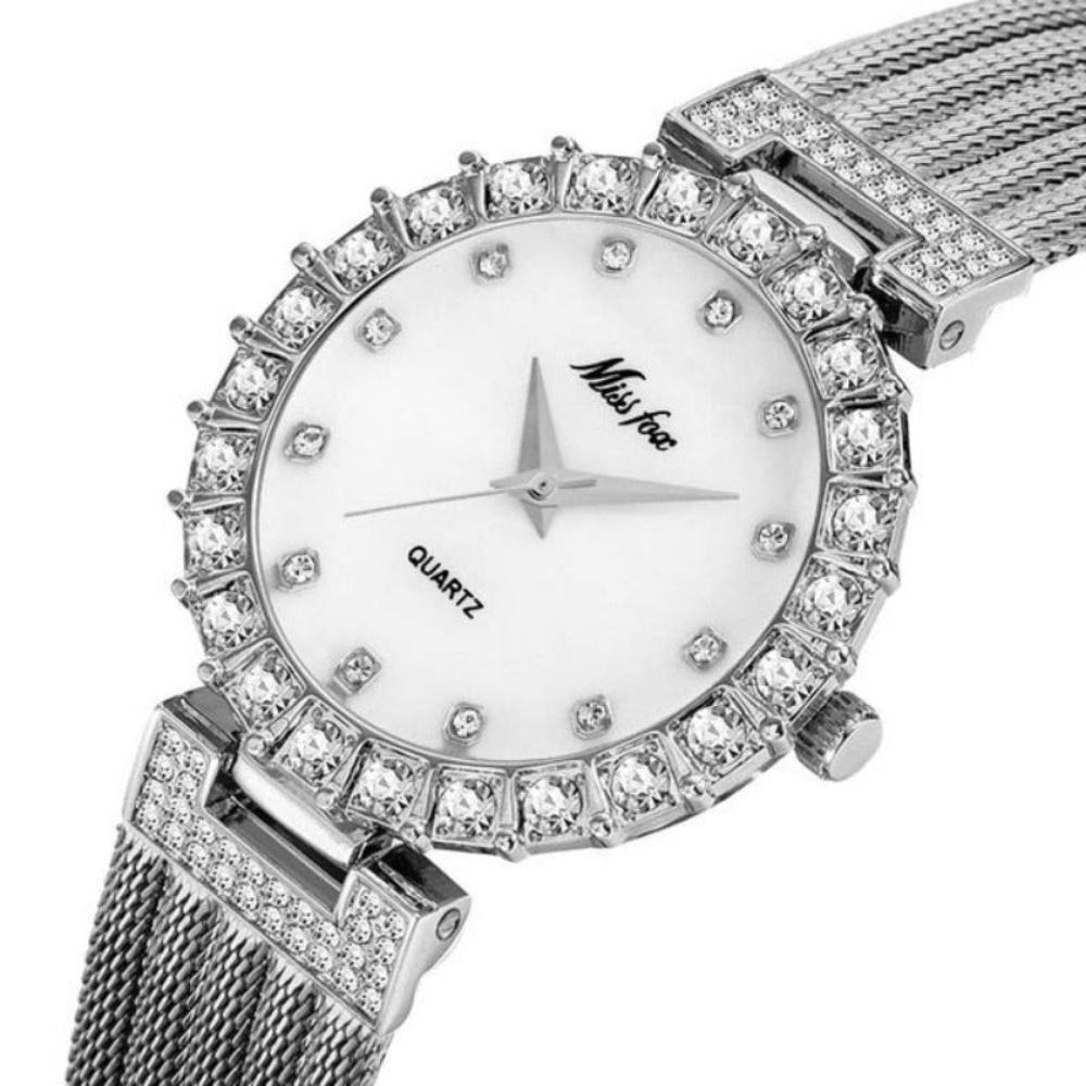 Luxury Brand Waterproof Big Lab Diamonds Watch Bracelet - Samuels Jewelers