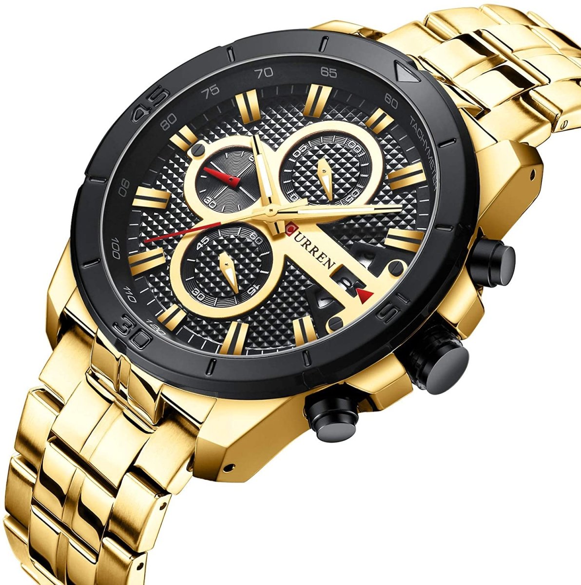 Men Luxury Watches Business Chronograph Waterproof Quartz Wrist Watch - Samuels Jewelers