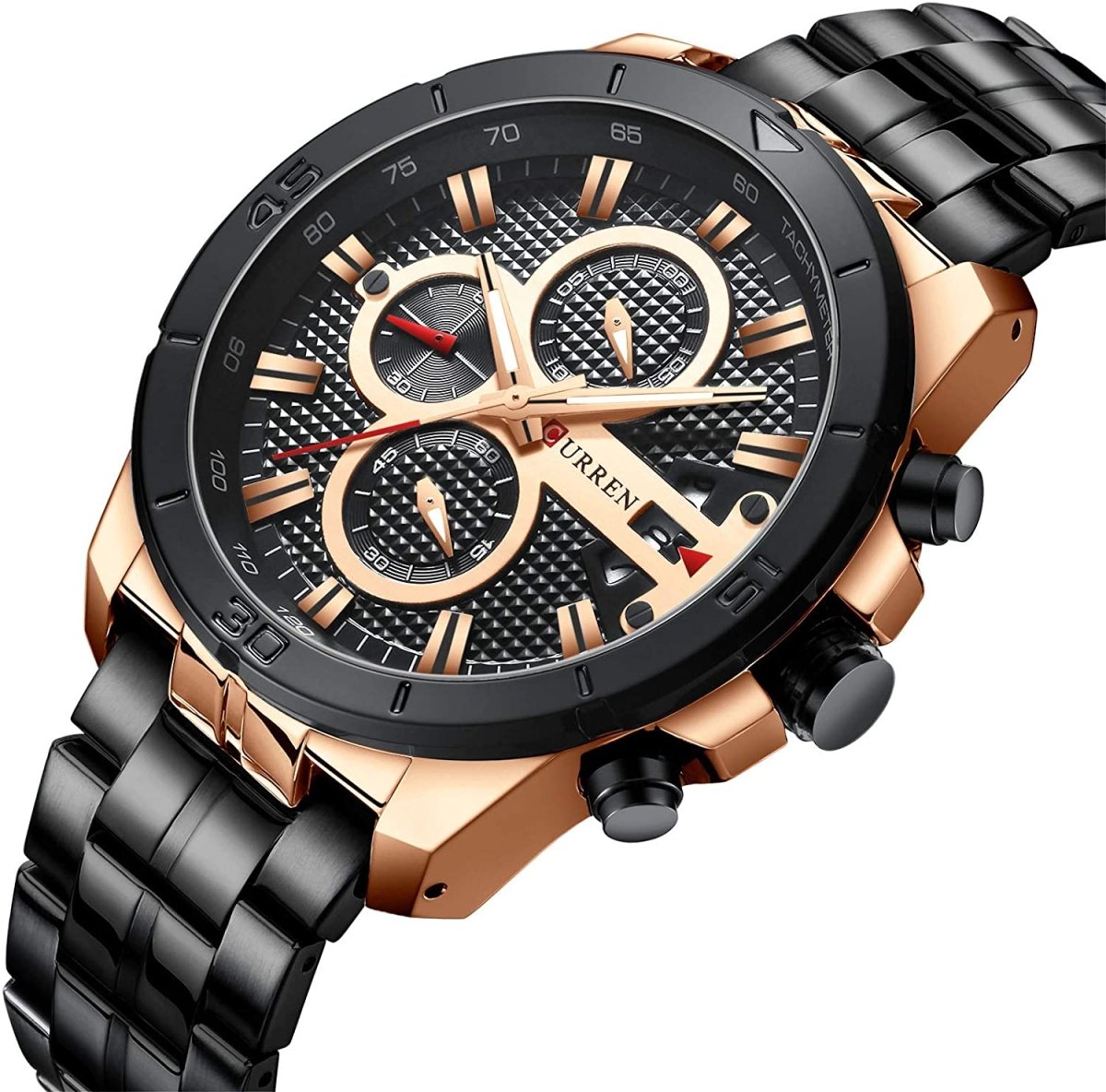 Men Luxury Watches Business Chronograph Waterproof Quartz Wrist Watch - Samuels Jewelers