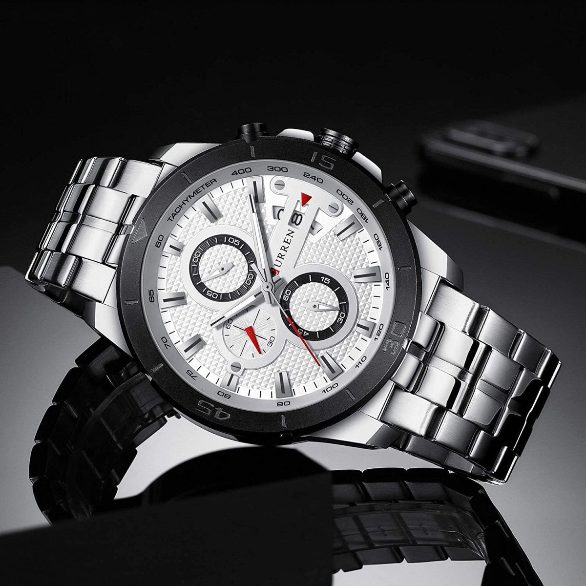 Men Luxury Watches Business Chronograph Waterproof Quartz Wrist Watch - Samuels Jewelers