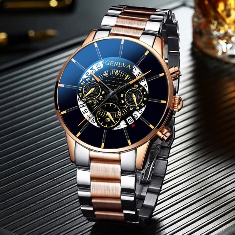 Men's Calendar Quartz Watches - Samuels Jewelers