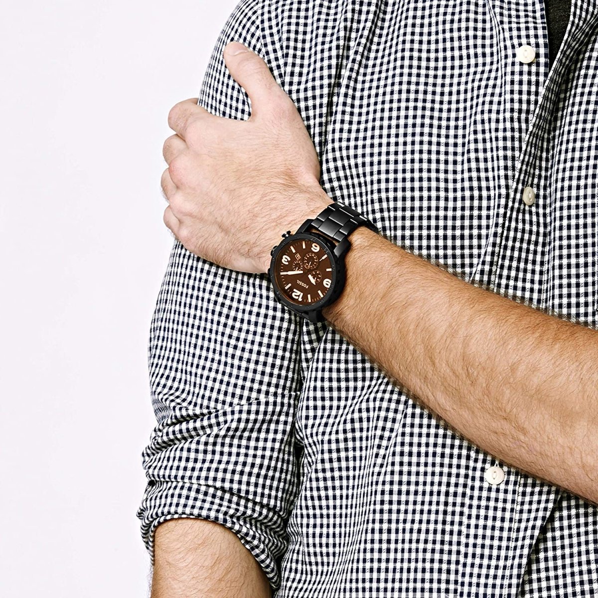 Men's Nate Stainless Steel Chronograph Quartz Watch - Samuels Jewelers