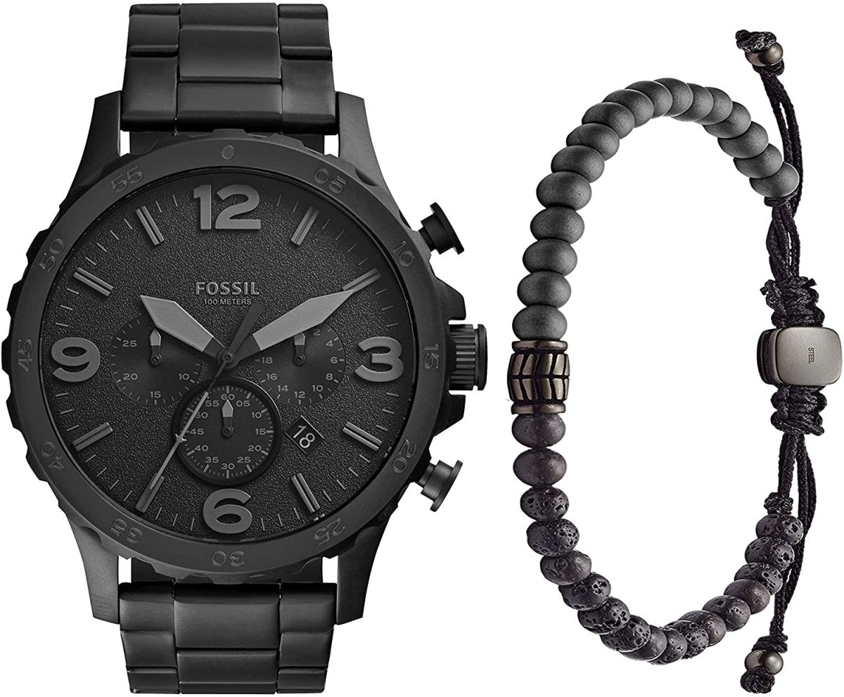 Men's Nate Stainless Steel Chronograph Quartz Watch - Samuels Jewelers