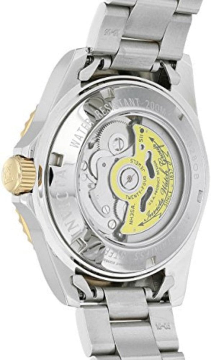 Pro Diver Gold Stainless Steel Two-Tone Automatic Watch - Samuels Jewelers