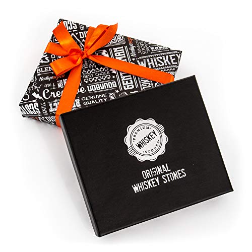 Premium Whiskey Stones Gift Set with 12 Pcs Stones and Bag - Samuels Jewelers