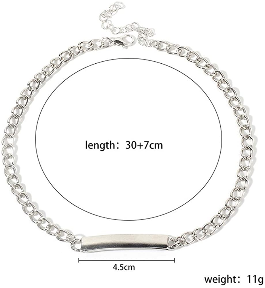 Punk Hip Hop Multi-Layer Double Pendant Adjustable Necklace - Samuels Jewelers