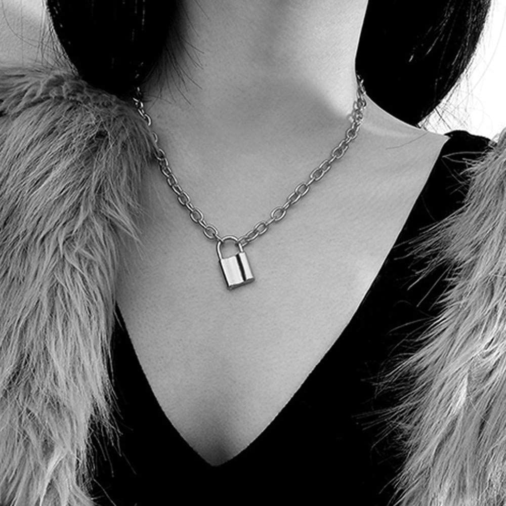 Punk Hip Hop Multi-Layer Double Pendant Adjustable Necklace - Samuels Jewelers