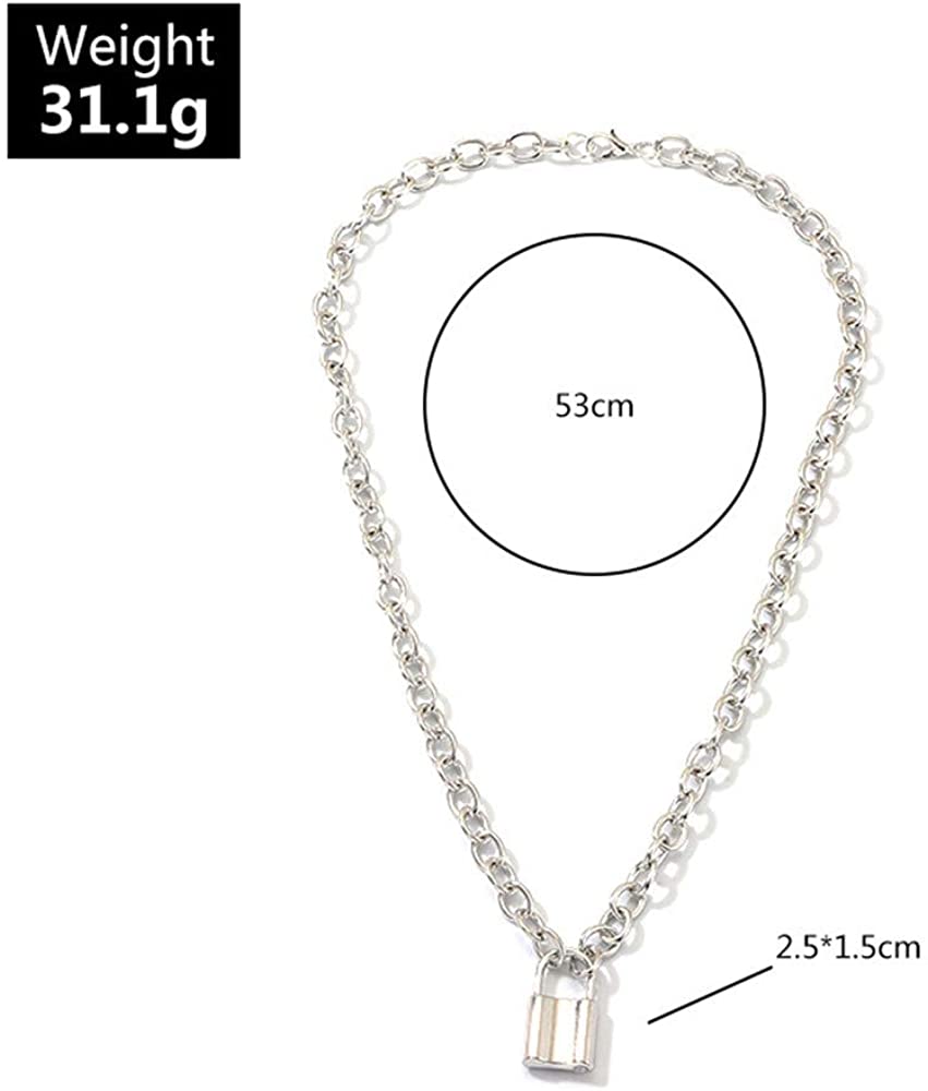 Punk Hip Hop Multi-Layer Double Pendant Adjustable Necklace - Samuels Jewelers
