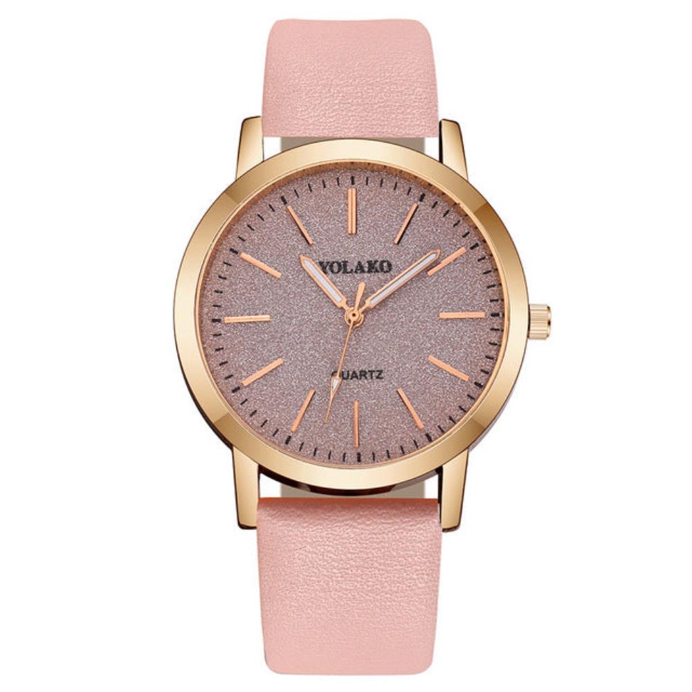 Simple Watches Geneva Faux Leather Analog Quartz - Samuels Jewelers
