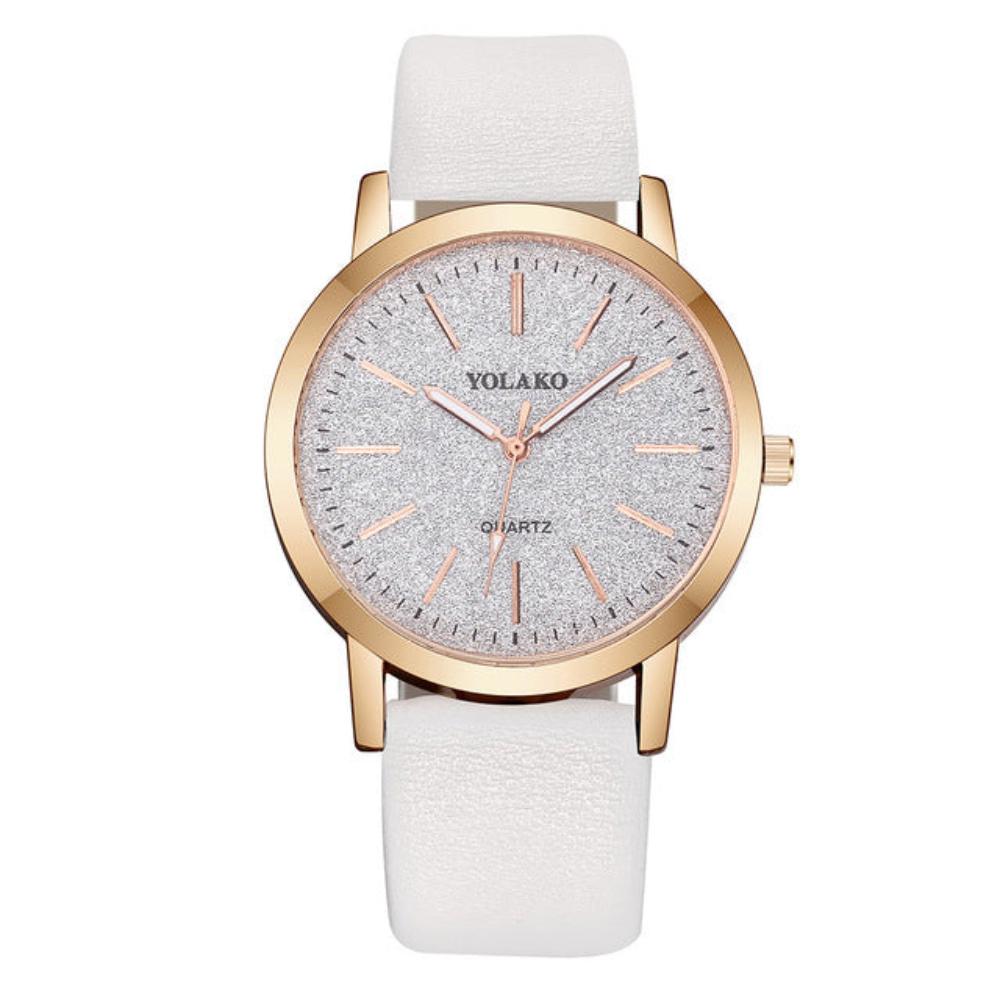 Simple Watches Geneva Faux Leather Analog Quartz - Samuels Jewelers