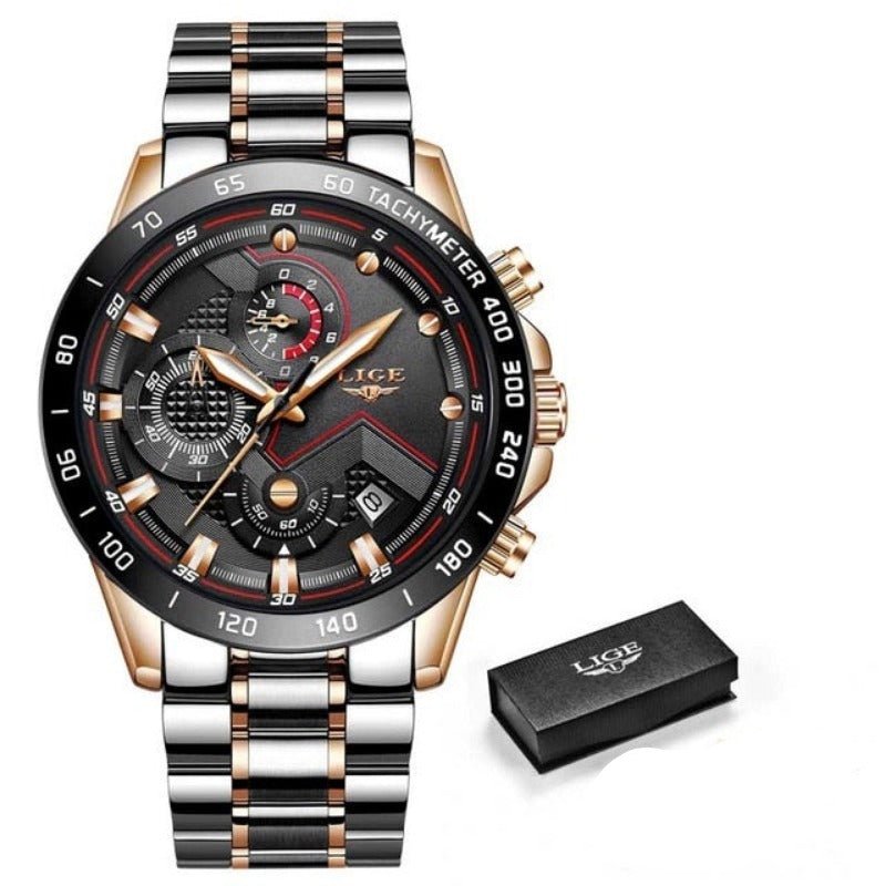 Top Brand Luxury Sports Chronograph Quartz Watch - Samuels Jewelers
