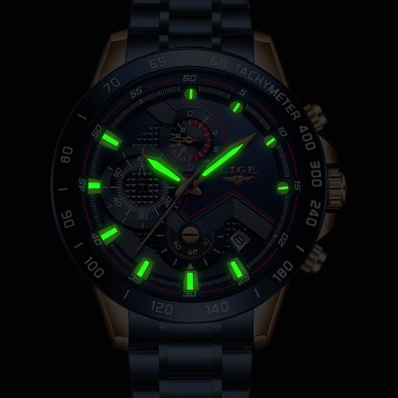 Top Brand Luxury Sports Chronograph Quartz Watch - Samuels Jewelers
