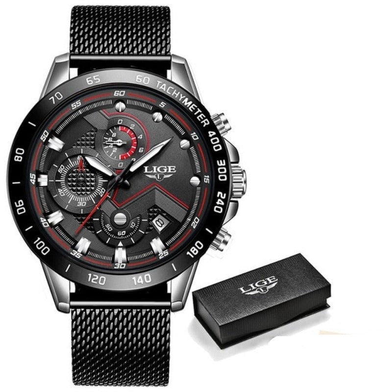Top Brand Luxury Sports Chronograph Quartz Watch - Samuels Jewelers