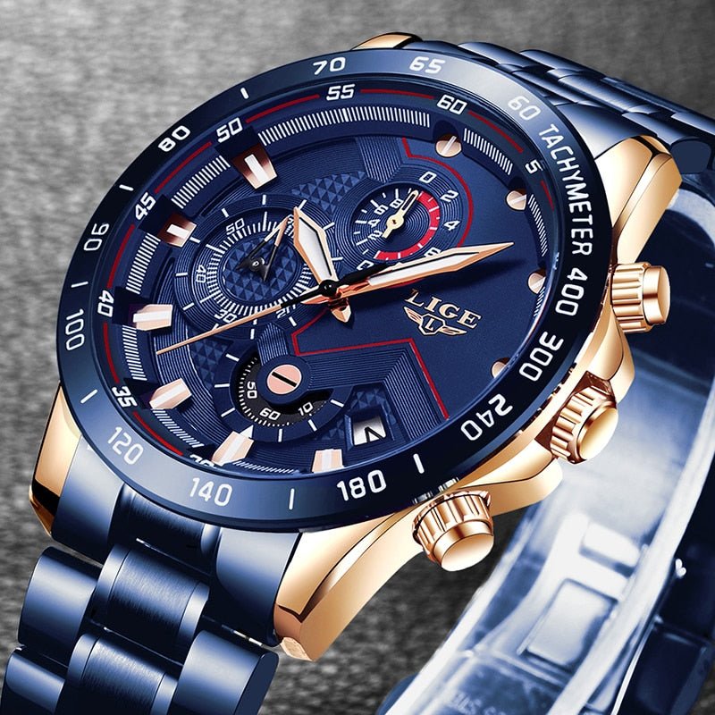 Top Brand Luxury Sports Chronograph Quartz Watch - Samuels Jewelers