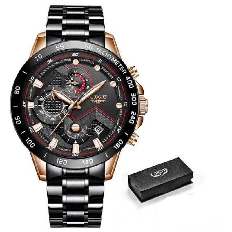 Top Brand Luxury Sports Chronograph Quartz Watch - Samuels Jewelers