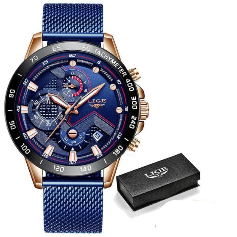 Top Brand Luxury Sports Chronograph Quartz Watch - Samuels Jewelers