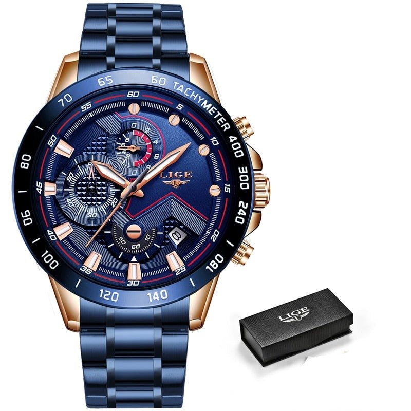 Top Brand Luxury Sports Chronograph Quartz Watch - Samuels Jewelers