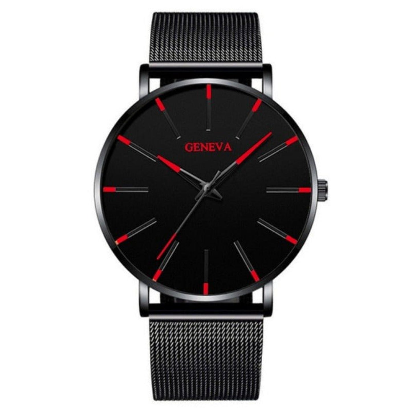 Ultra Thin Men Watches Mesh Belt Quartz Watch - Samuels Jewelers