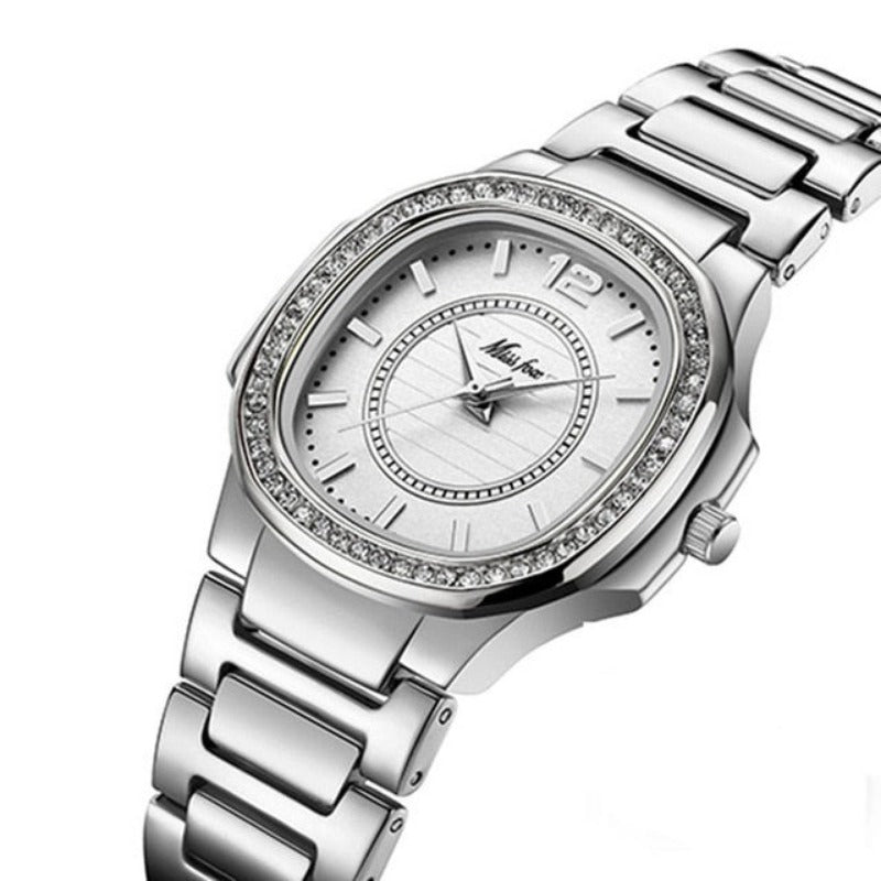 Women Fashion Watch Geneva Designer Luxury Brand Diamond Quartz Gold Wrist Watch - Samuels Jewelers