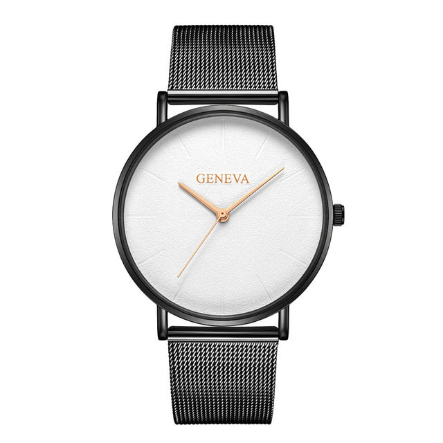 Women Watch Rose Gold Silver - Samuels Jewelers