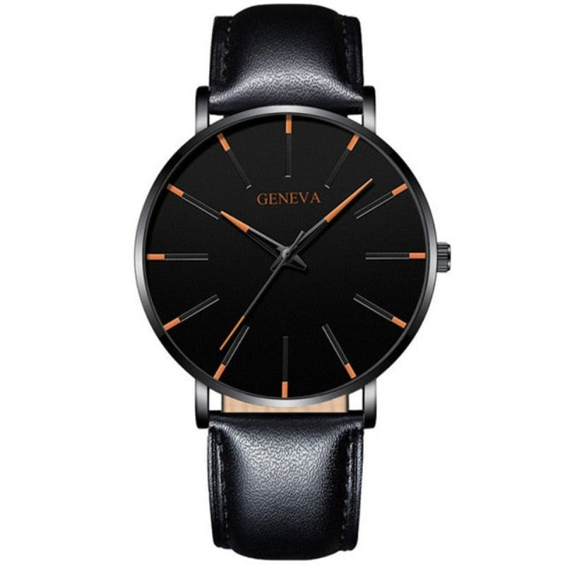Ultra Thin Men Watches Mesh Belt Quartz Watch - Samuels Jewelers