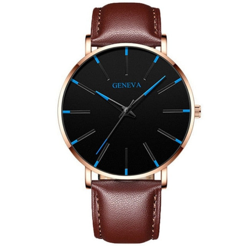 Ultra Thin Men Watches Mesh Belt Quartz Watch - Samuels Jewelers