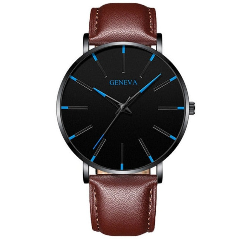 Ultra Thin Men Watches Mesh Belt Quartz Watch - Samuels Jewelers