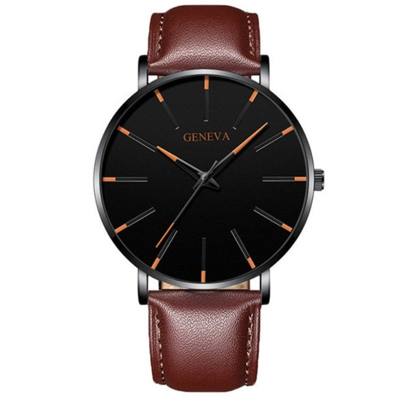 Ultra Thin Men Watches Mesh Belt Quartz Watch - Samuels Jewelers