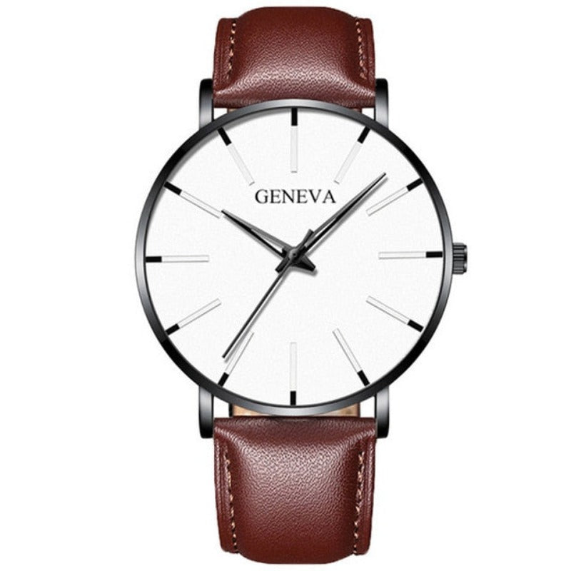 Ultra Thin Men Watches Mesh Belt Quartz Watch - Samuels Jewelers