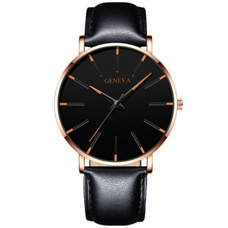 Ultra Thin Men Watches Mesh Belt Quartz Watch - Samuels Jewelers