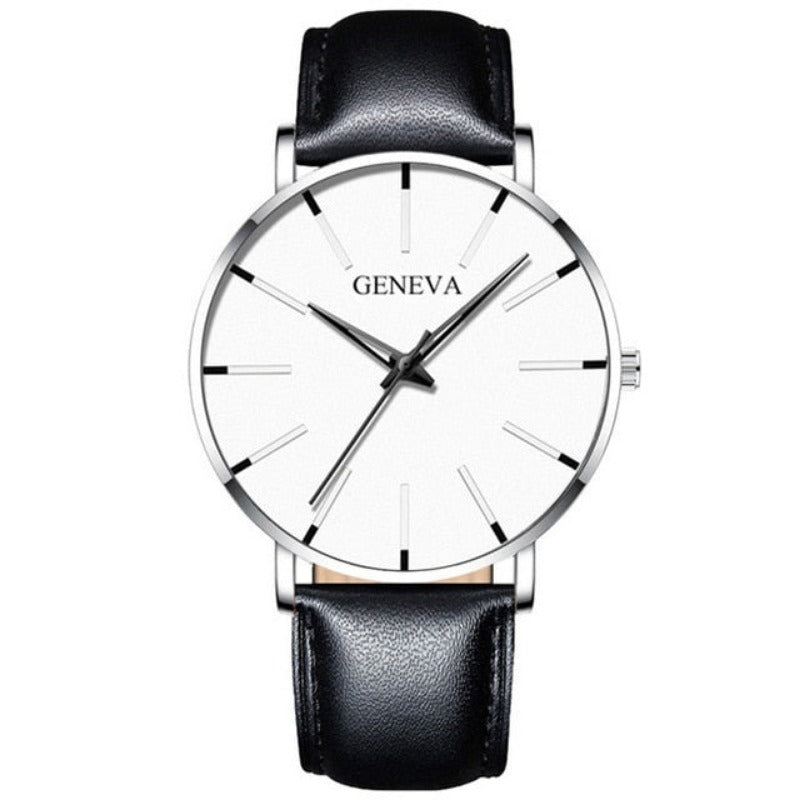 Ultra Thin Men Watches Mesh Belt Quartz Watch - Samuels Jewelers