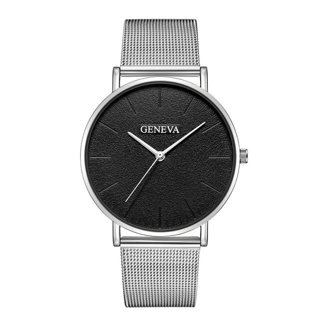 Women Watch Rose Gold Silver - Samuels Jewelers