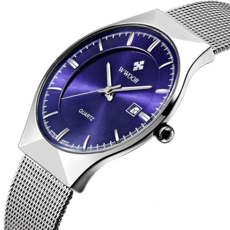 Ultra Thin Men Wristwatch Top Brand Luxury Waterproof Scratch Resistant - Samuels Jewelers