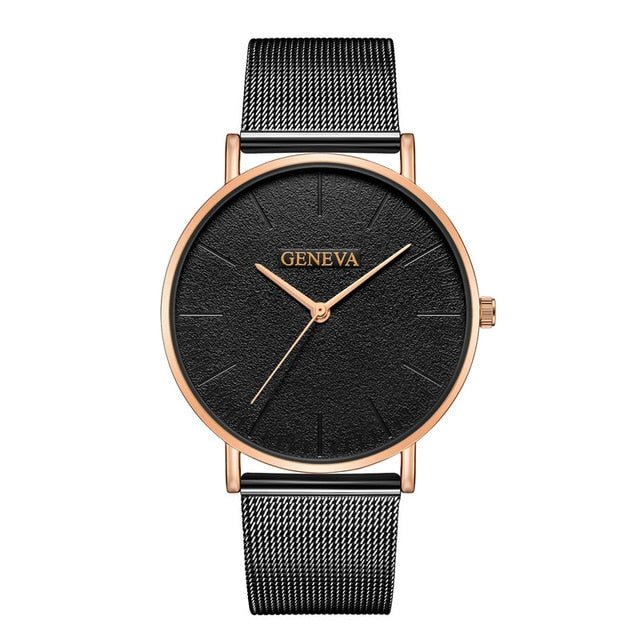 Women Watch Rose Gold Silver - Samuels Jewelers