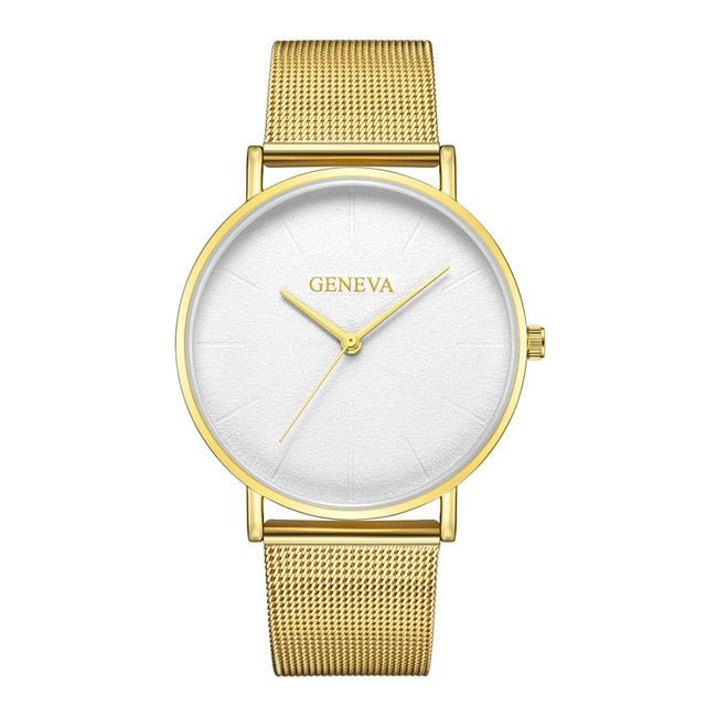 Women Watch Rose Gold Silver - Samuels Jewelers
