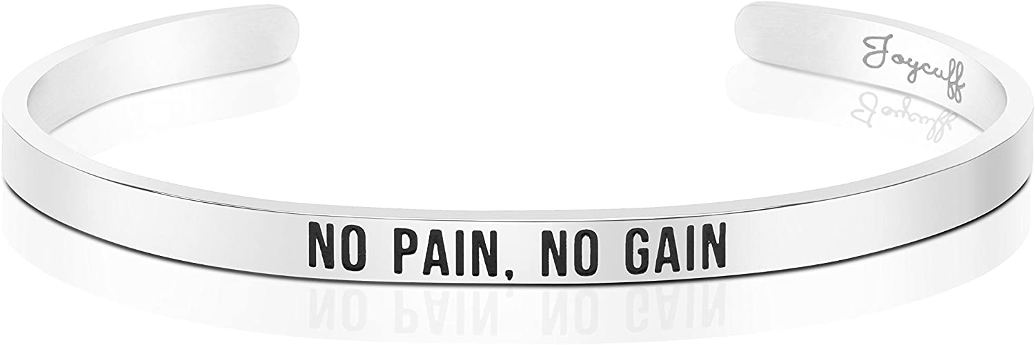Personalized Engraved Mantra Cuff Bangle Crown Bracelet - Samuels Jewelers