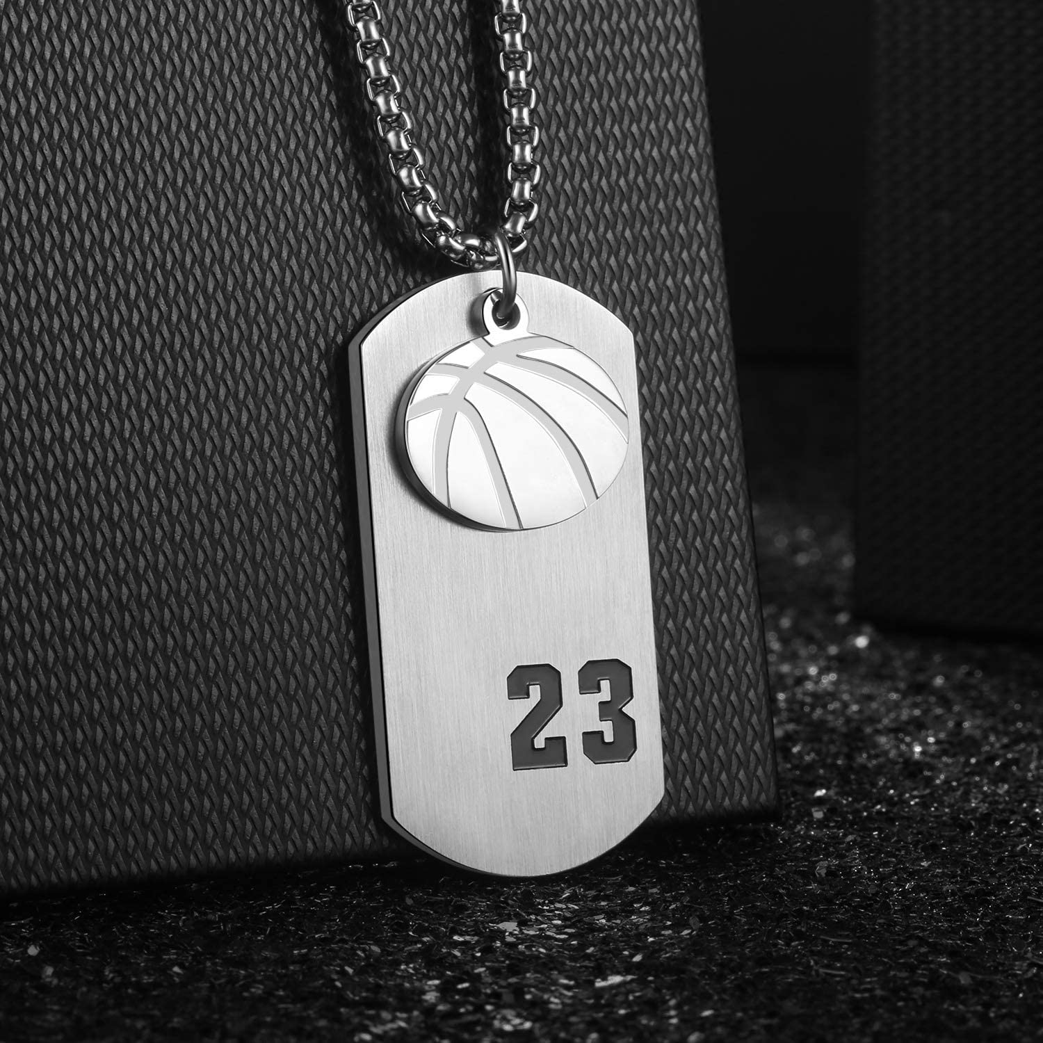 Basketball Player 23 Cross Pendant I Can Do All Things Bible Verse Necklace - Samuels Jewelers