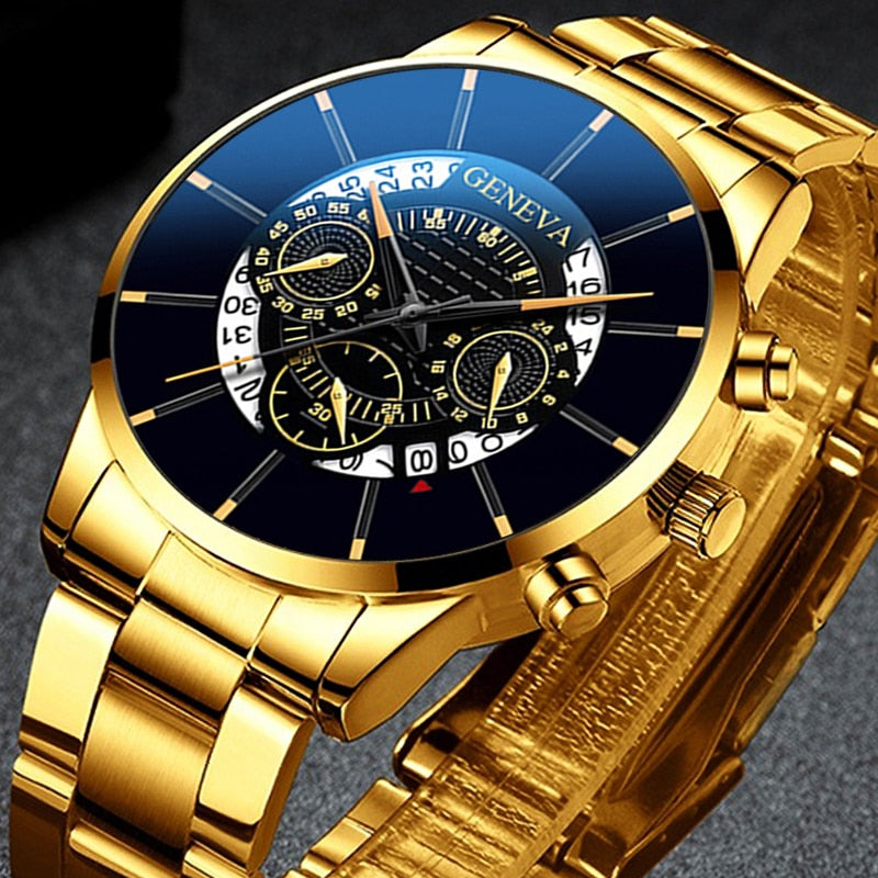 Men's Calendar Quartz Watches - Samuels Jewelers