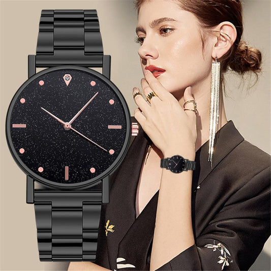 Luxury Bracele Women Watches Stainless Steel Dial Quartz - Samuels Jewelers