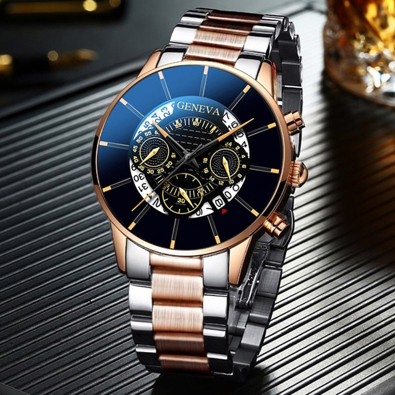 Men's Calendar Quartz Watches - Samuels Jewelers