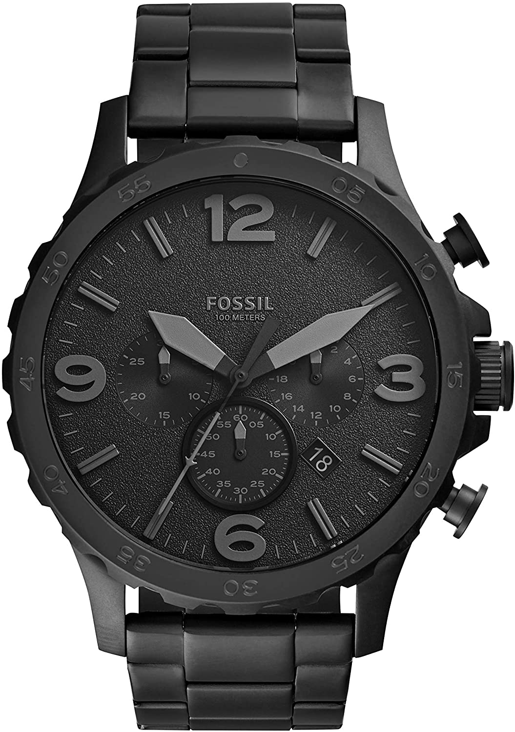 Men's Nate Stainless Steel Chronograph Quartz Watch - Samuels Jewelers