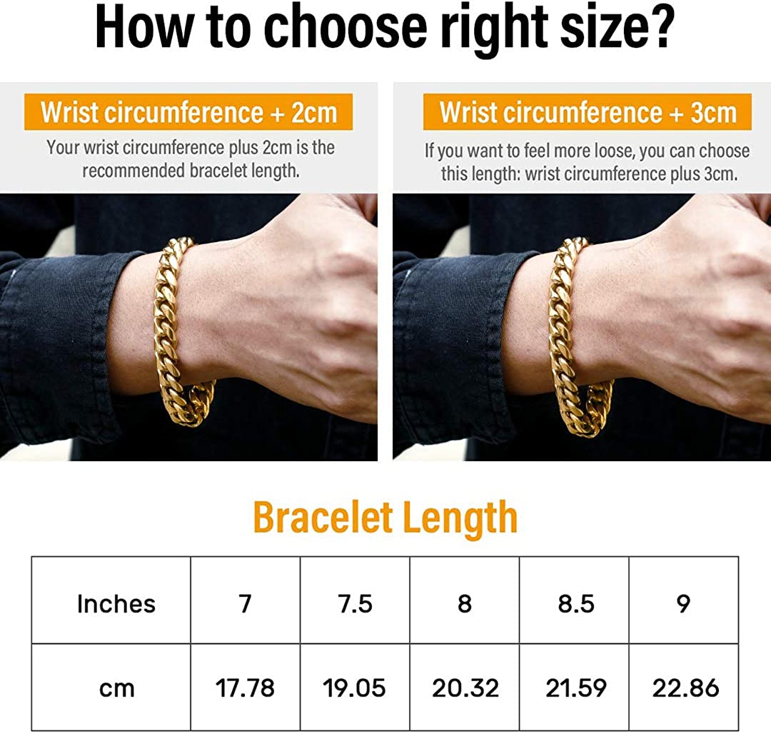 Mens Hip Hop Cuban Link Bracelet, 12mm 18k Gold Iced Out Cuban Curb Link, Urban Street-wear - Samuels Jewelers