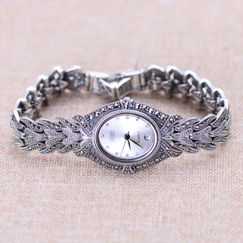 925 silver watch best sale