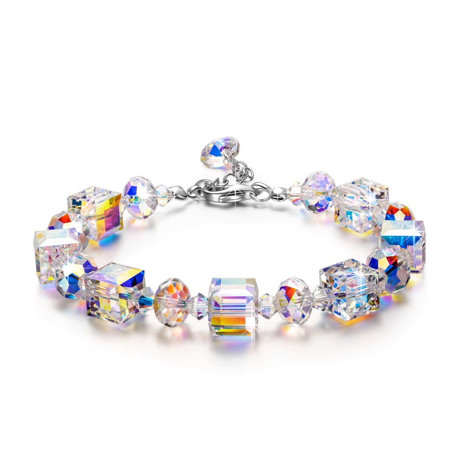 Gifts Bracelet Sparkling Aurora  Crystals - Samuels Jewelers