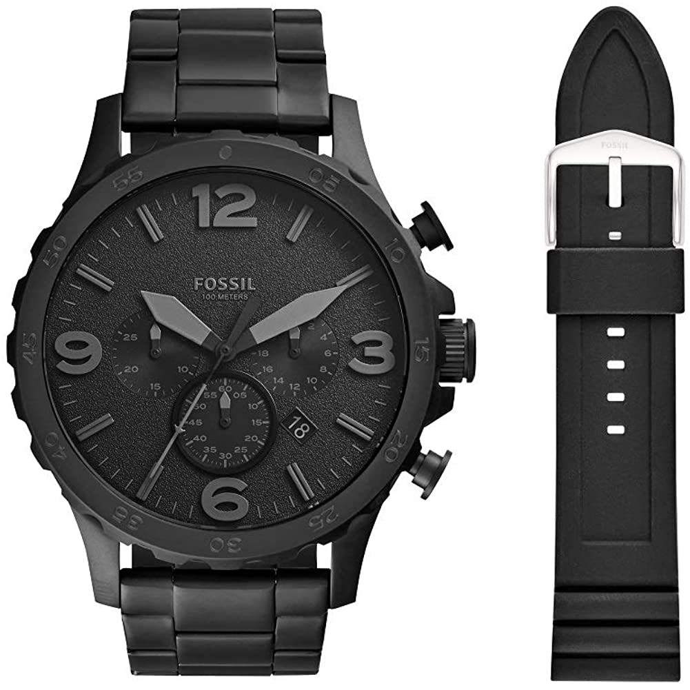 Men's Nate Stainless Steel Chronograph Quartz Watch - Samuels Jewelers