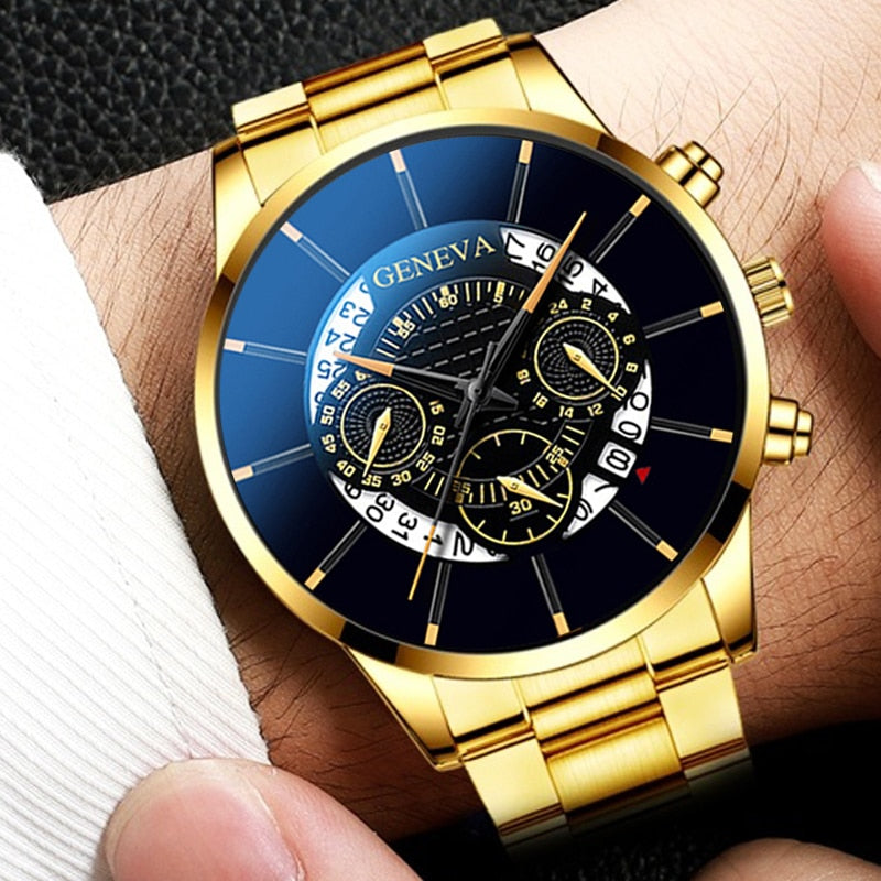 Men's Calendar Quartz Watches - Samuels Jewelers