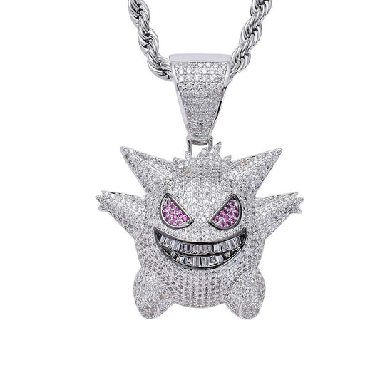 Hip - Hop Zircon Pendant Necklace - Samuels Jewelers