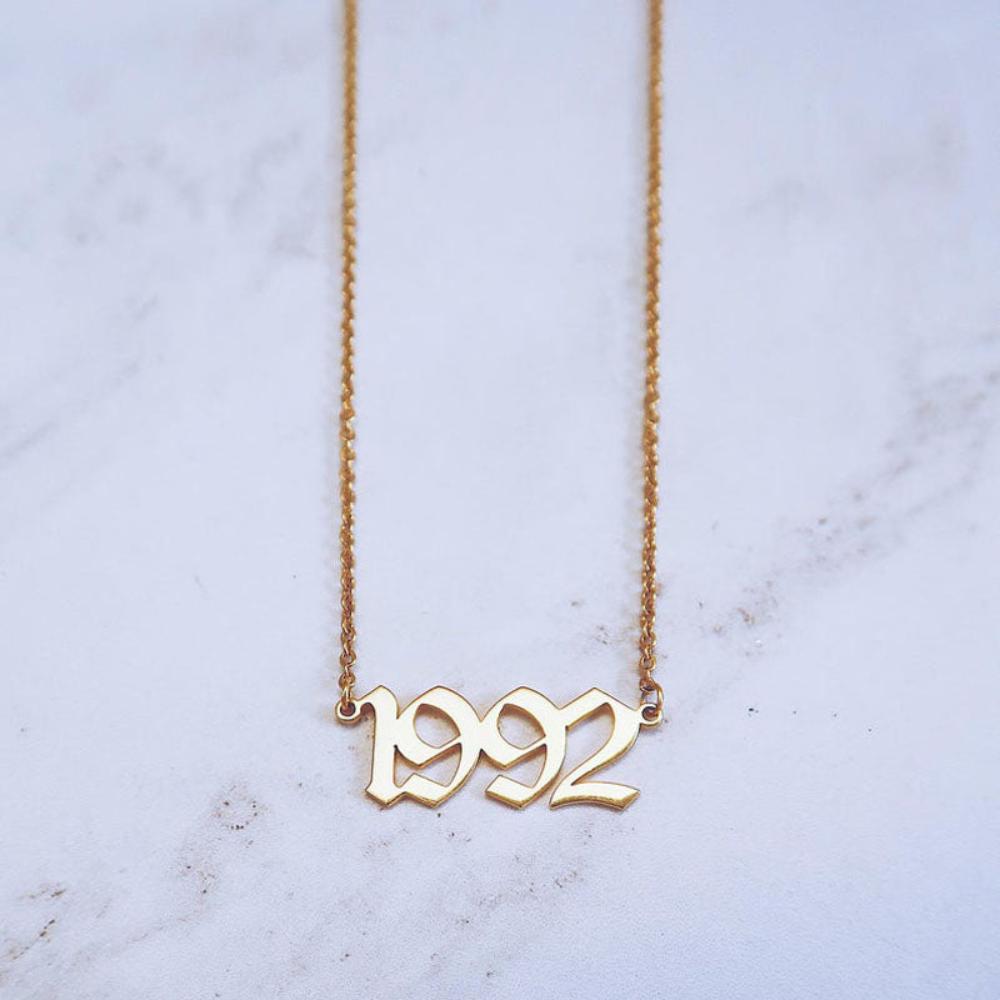 Personalized Date Of Birth Necklace - Samuels Jewelers