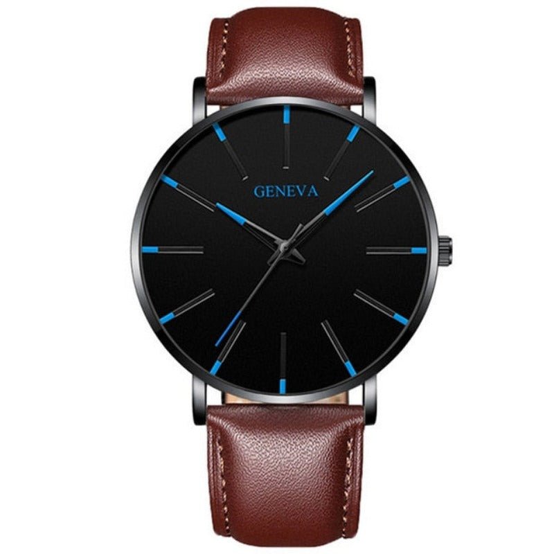 Ultra Thin Men Watches Mesh Belt Quartz Watch - Samuels Jewelers