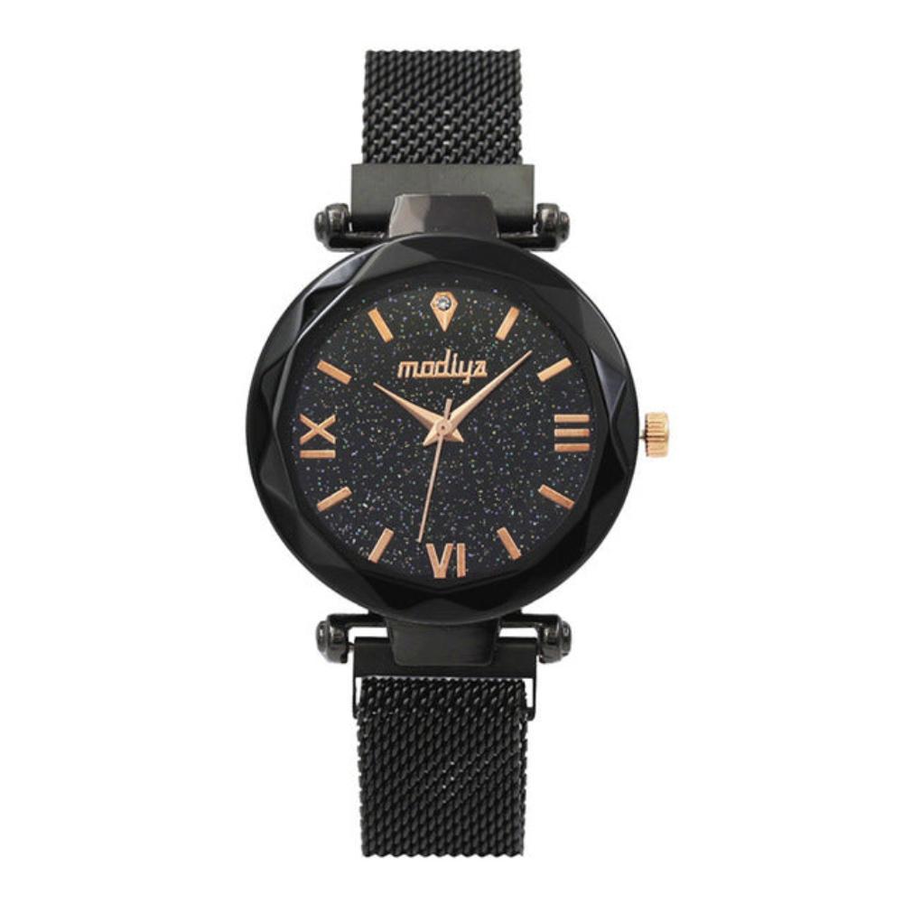 Magnetic Starry Sky Clock Quartz Wristwatch - Samuels Jewelers